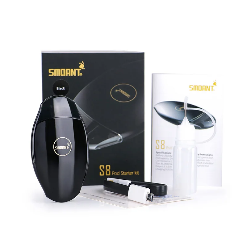 pod vape original smoant s8 pod kit starter kit 370mah battery 2ml capacity catridge kit vs justfog minifit/smoant karat
pod vape original smoant s8 pod kit starter kit 370mah battery 2ml capacity catridge kit vs justfog minifit/smoant karat