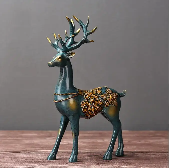 Creative home wedding gift couple deer European style bedroom wine cabinet living room ornaments ornaments 0587
Creative home wedding gift couple deer European style bedroom wine cabinet living room ornaments ornaments 0587