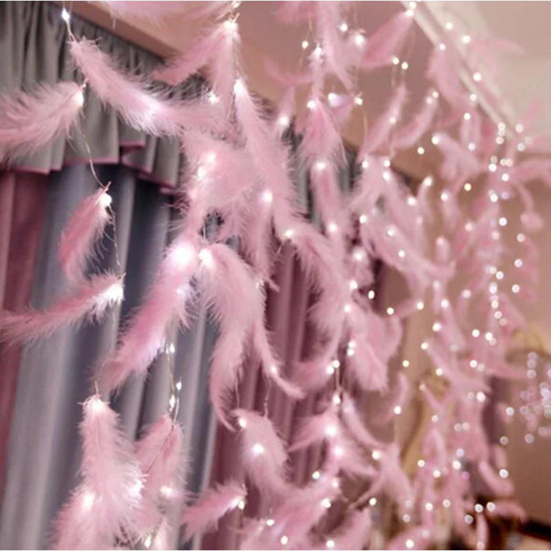 LED String Lights Garlands USB remote Feather Curtain Light Fairy Light Wedding Birthday Christmas Lighting Indoor Decor Light
LED String Lights Garlands USB remote Feather Curtain Light Fairy Light Wedding Birthday Christmas Lighting Indoor Decor Light