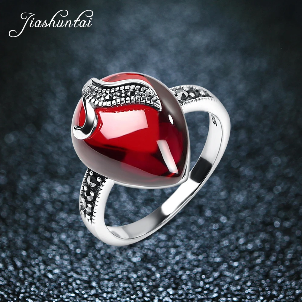 Женские тайские серебряные кольца JIASHUNTAI, винтажные 925 пробы ювелирные изделия в стиле ретро
Женские тайские серебряные кольца JIASHUNTAI, винтажные 925 пробы ювелирные изделия в стиле ретро