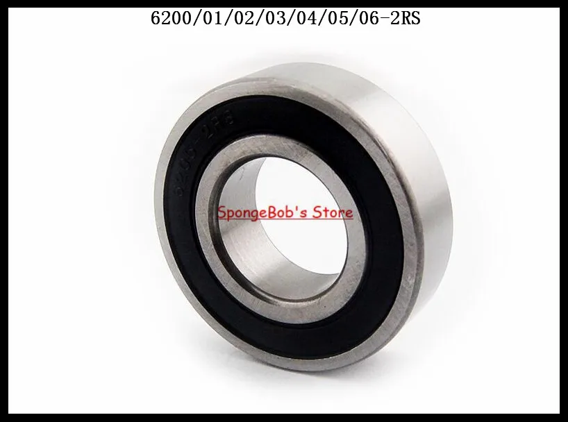 2pcs/Lot 6206-2RS 6206 RS 30x62x16mm Rubber Sealed Deep Groove Ball Bearing Miniature Bearing
2pcs/Lot 6206-2RS 6206 RS 30x62x16mm Rubber Sealed Deep Groove Ball Bearing Miniature Bearing
