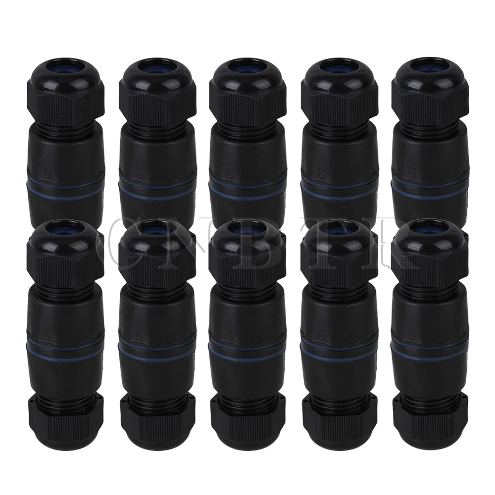 CNBTR Ethernet LAN IP68 Protection RJ45 M25 AP Waterproof Connector CAT5 CAT6 Plated 6FU 8-Pin/Core Double Cable Pack of 10
CNBTR Ethernet LAN IP68 Protection RJ45 M25 AP Waterproof Connector CAT5 CAT6 Plated 6FU 8-Pin/Core Double Cable Pack of 10