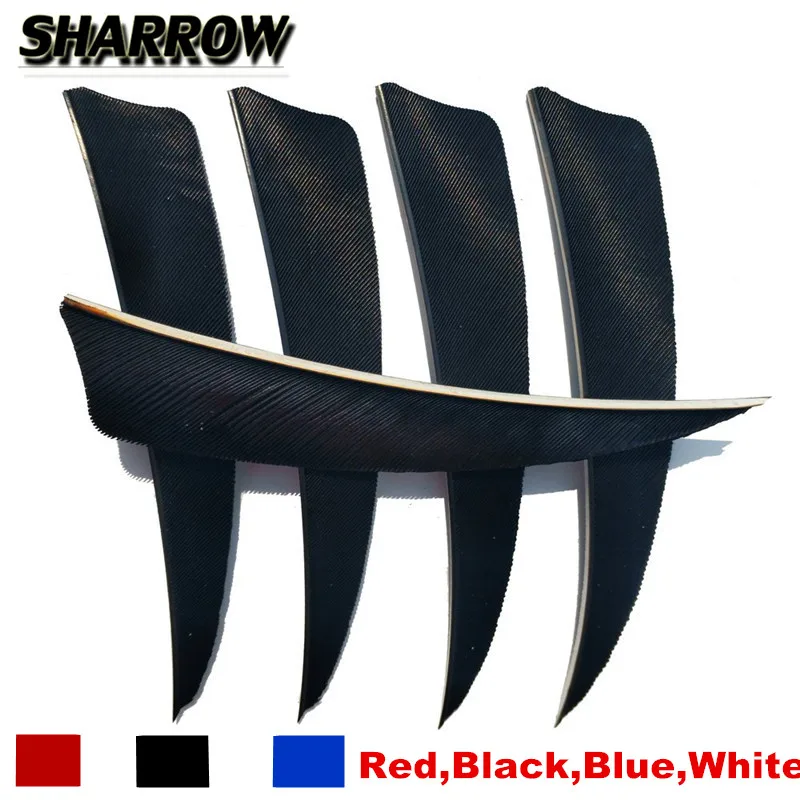 50Pcs 4" Archery Arrow Feather Handcraft Shield Cut Turkey Feathers Arrow DIY Tools For Bow Practice Sports Shooting Accessories
50Pcs 4" Archery Arrow Feather Handcraft Shield Cut Turkey Feathers Arrow DIY Tools For Bow Practice Sports Shooting Accessories