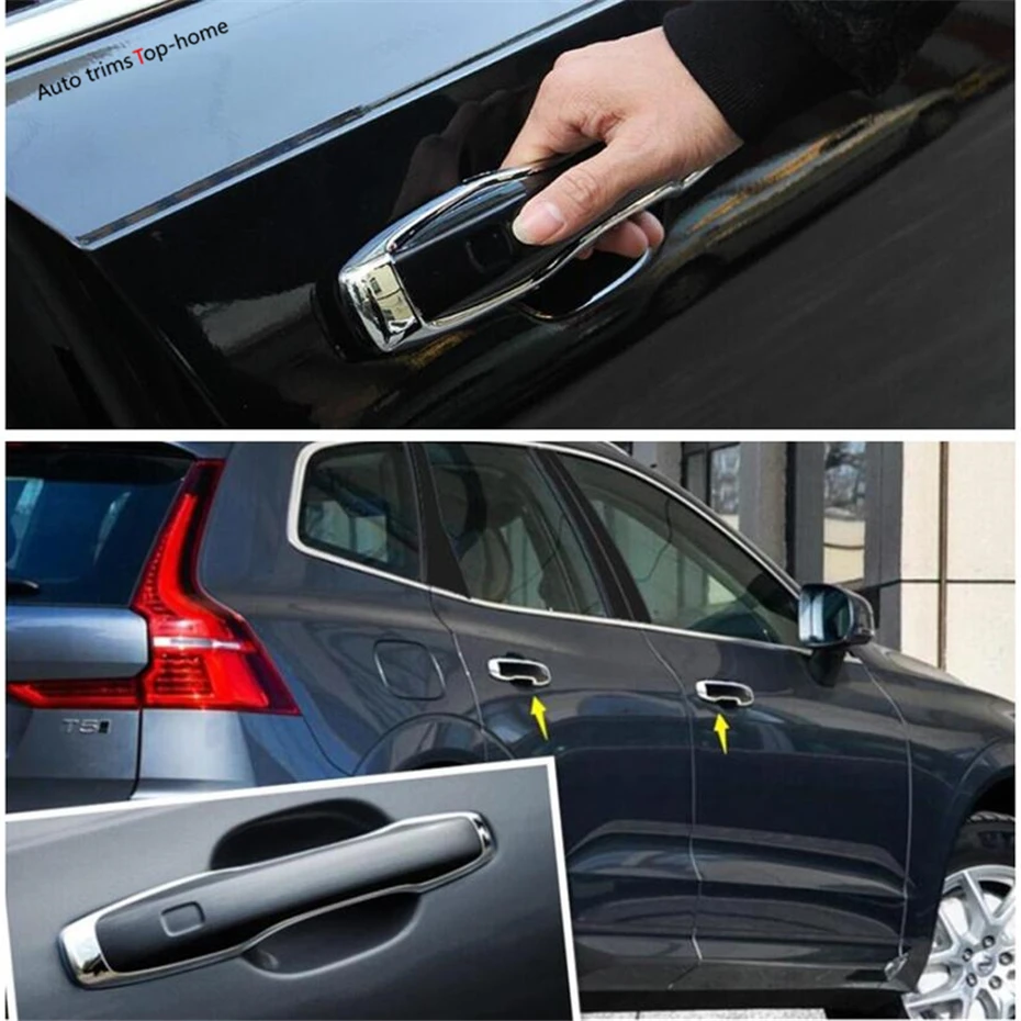 Yimaautotrims Outside Car Door Pull Doorknob Handle Protection Frame Cover Trim 4 Pcs For Volvo V90 Cross Country 2017 2018 2019
Yimaautotrims Outside Car Door Pull Doorknob Handle Protection Frame Cover Trim 4 Pcs For Volvo V90 Cross Country 2017 2018 2019