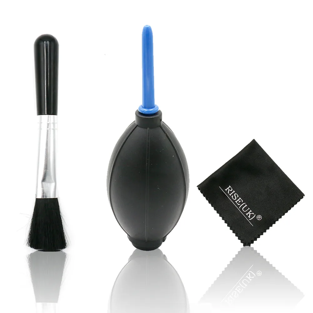 2022 2pcs New arrive 3 in1 for Dust Cleaner Camera Cleaning Lens Brush+ cloth +Air Blower Kit For Canon Nikon
2022 2pcs New arrive 3 in1 for Dust Cleaner Camera Cleaning Lens Brush+ cloth +Air Blower Kit For Canon Nikon