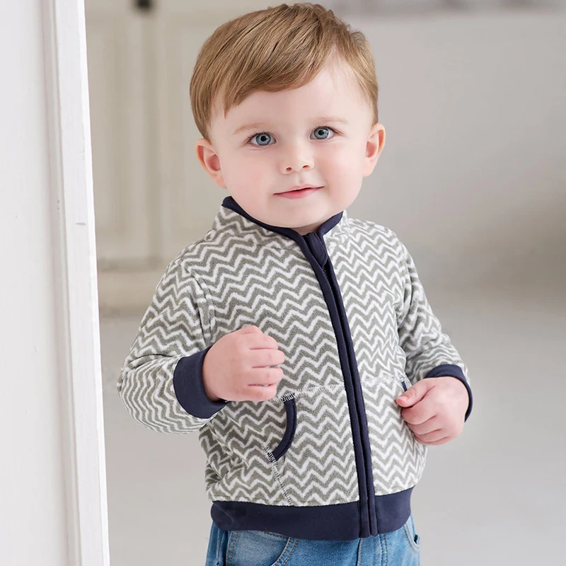 DB396 dave bella/осеннее модное разноцветное пальто для маленьких мальчиков красивая