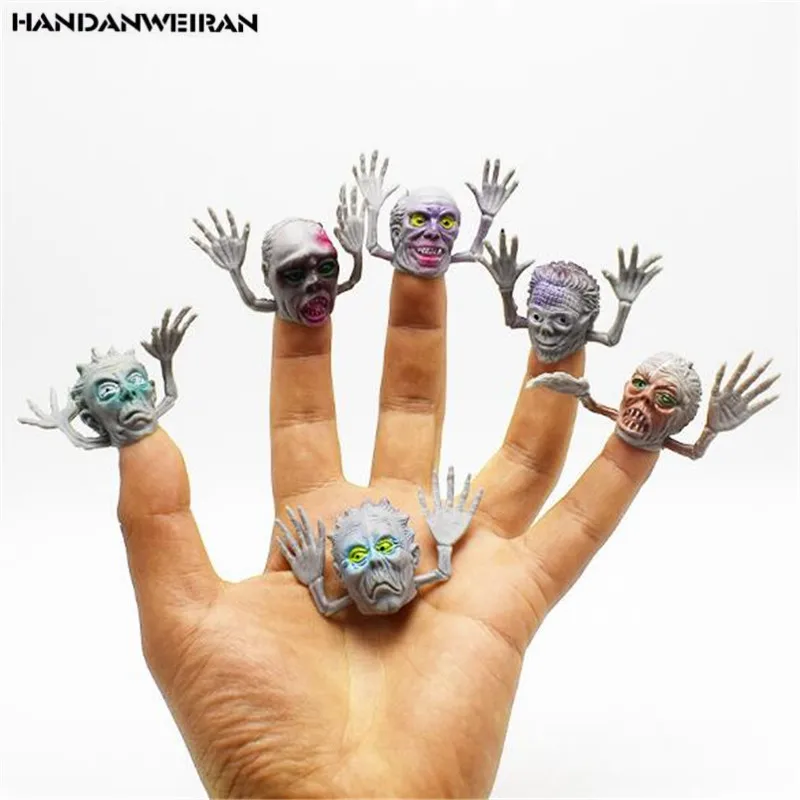 6PCS Novelty Gray Cool Horror Finger Puppets Toys Telling Story Props Mini Funny Fingers Set PVC Toy For Kids Gifts 6.5CM Hot
6PCS Novelty Gray Cool Horror Finger Puppets Toys Telling Story Props Mini Funny Fingers Set PVC Toy For Kids Gifts 6.5CM Hot