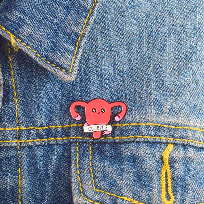 Cartoon Female Cuterus brooch Cute Female Uterus Feminism Enamel Pin Denim Coat Medical Badge Feminist and Nurse Doctor Gifts
Cartoon Female Cuterus brooch Cute Female Uterus Feminism Enamel Pin Denim Coat Medical Badge Feminist and Nurse Doctor Gifts
