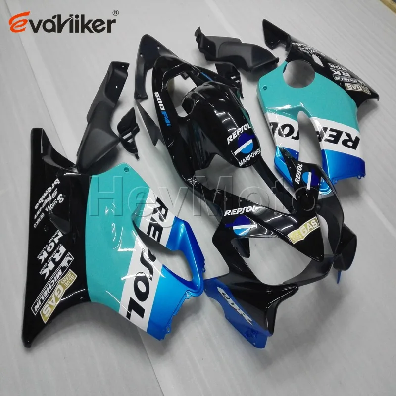 ABS motorcycle Fairing hull for CBR600F4i 2001 2002 2003 blue motorcycle panels Injection mold H2
ABS motorcycle Fairing hull for CBR600F4i 2001 2002 2003 blue motorcycle panels Injection mold H2