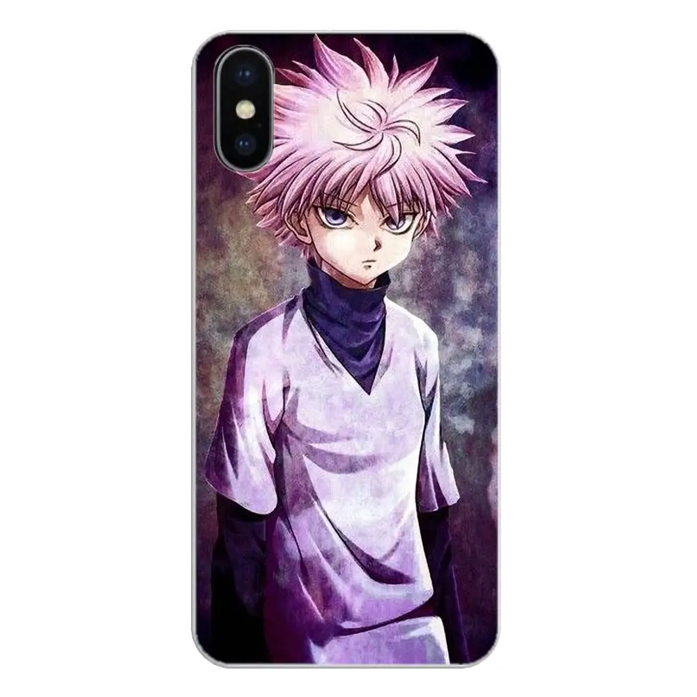 Силиконовый чехол для телефона iPod Touch iPhone 4 4S 5 5S 5C SE 6 6S 7 8 X XR XS Plus MAX Hunter Kurapika Killua Zoldyck