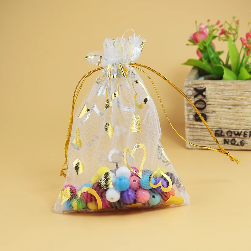 100pcs/lot White Organza Bags 7x9cm Small Jewelry Bags Drawstring Gift Bag Wedding Charms Jewelry Packaging Bags Pouches
100pcs/lot White Organza Bags 7x9cm Small Jewelry Bags Drawstring Gift Bag Wedding Charms Jewelry Packaging Bags Pouches