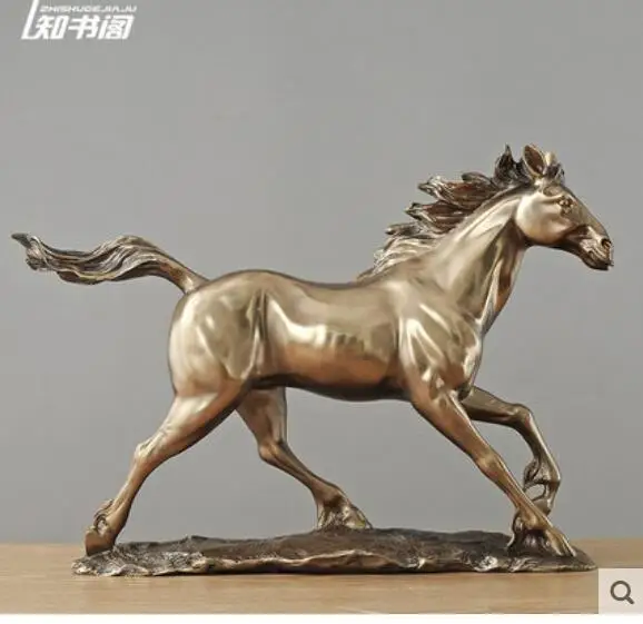horse to successful A quick cold cast Animal Lucky living room wine cabinet home cabinet decoration sculpture art crafts
horse to successful A quick cold cast Animal Lucky living room wine cabinet home cabinet decoration sculpture art crafts