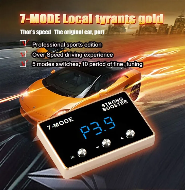 Plug&play Car throttle controller Strong Booster motor pedal commander speed up for Zhongxing C3 GreatWall Haval H1 H2 H7 H8 H9
Plug&play Car throttle controller Strong Booster motor pedal commander speed up for Zhongxing C3 GreatWall Haval H1 H2 H7 H8 H9