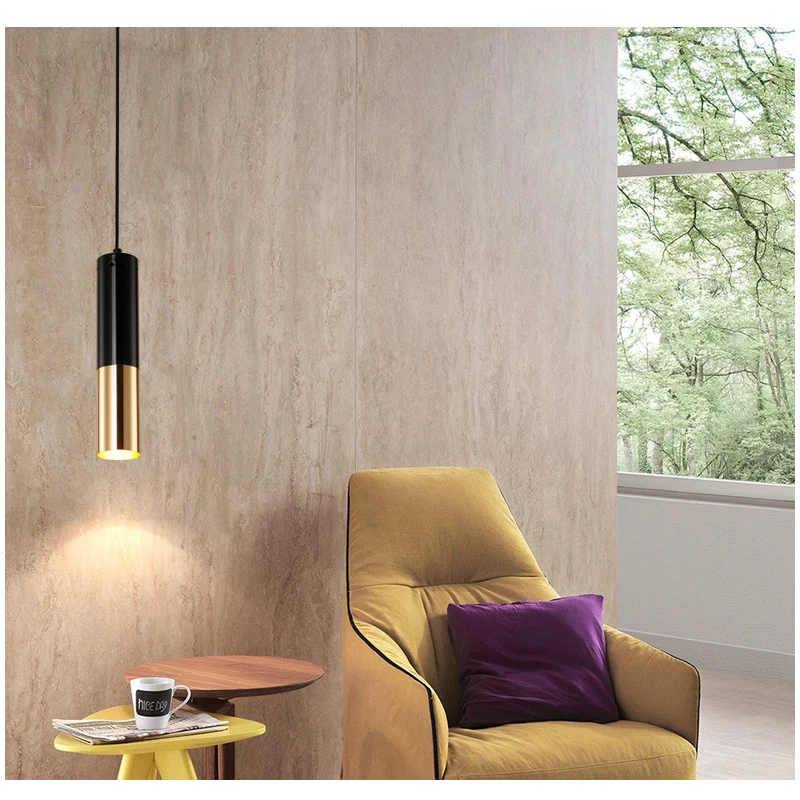 Modern Pendant Lights GU10 LED Lamp Dining light kitchen lamps Pendant Lamp Lighting For living Room D60mm Aluminum Tube lamp
Modern Pendant Lights GU10 LED Lamp Dining light kitchen lamps Pendant Lamp Lighting For living Room D60mm Aluminum Tube lamp