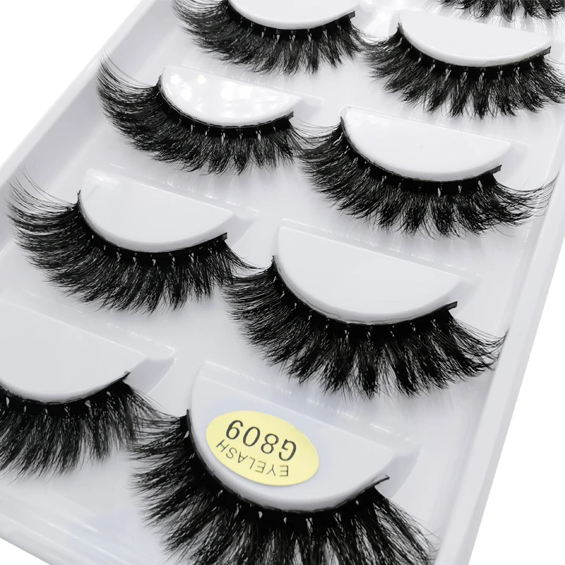5pairs Mink False Eyelashes Crisscross Messy Thick Exaggerated Long Fake Eyelashes Natrual Makeup Mink Eye Lashes
5pairs Mink False Eyelashes Crisscross Messy Thick Exaggerated Long Fake Eyelashes Natrual Makeup Mink Eye Lashes