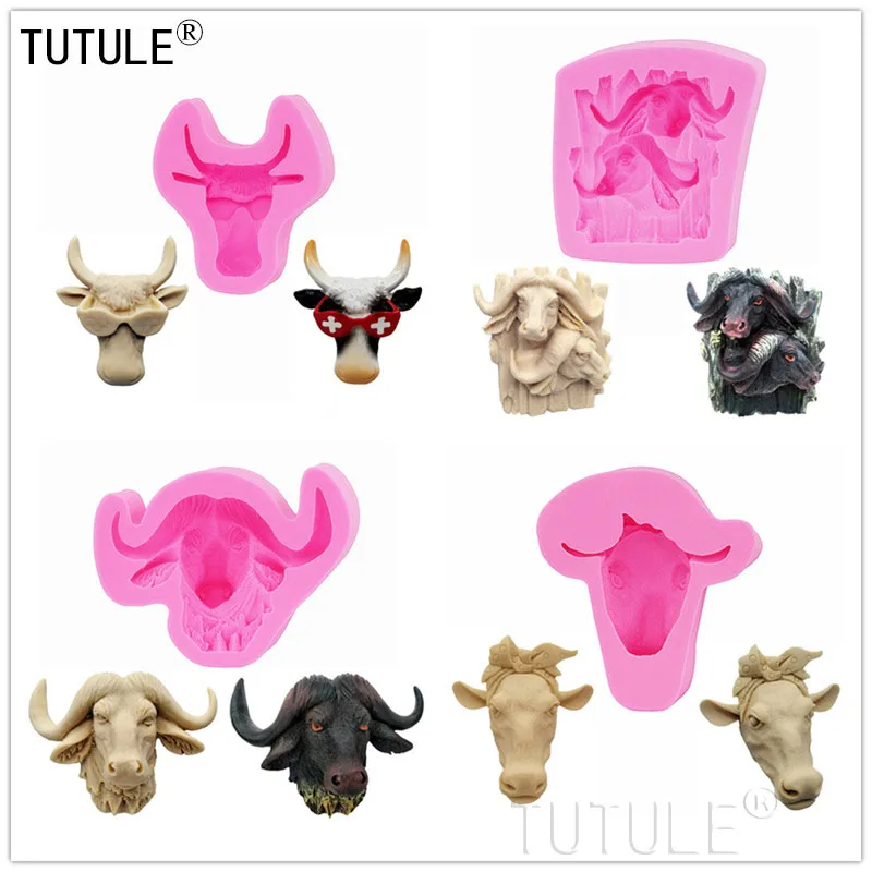 Niutou silicone mold,Rubber Flexible Food Safe Mould resin, Polymer Clay,fondant,chocolates,3D Cute Cow Art Silicone Soap mold
Niutou silicone mold,Rubber Flexible Food Safe Mould resin, Polymer Clay,fondant,chocolates,3D Cute Cow Art Silicone Soap mold