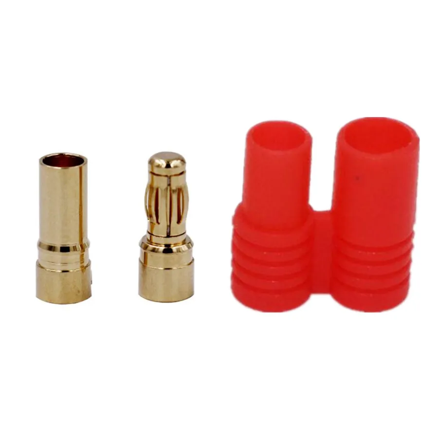 10pair/lot 3.5mm Gold Plated Bullet Banana Connector Plug with Red Housing for RC Battery parts 20% off
10pair/lot 3.5mm Gold Plated Bullet Banana Connector Plug with Red Housing for RC Battery parts 20% off