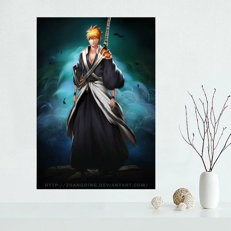 High Quality Custom BLEACH Canvas Painting Poster Cloth Silk Fabric Wall Art Poster for Fashion Home Decor
High Quality Custom BLEACH Canvas Painting Poster Cloth Silk Fabric Wall Art Poster for Fashion Home Decor