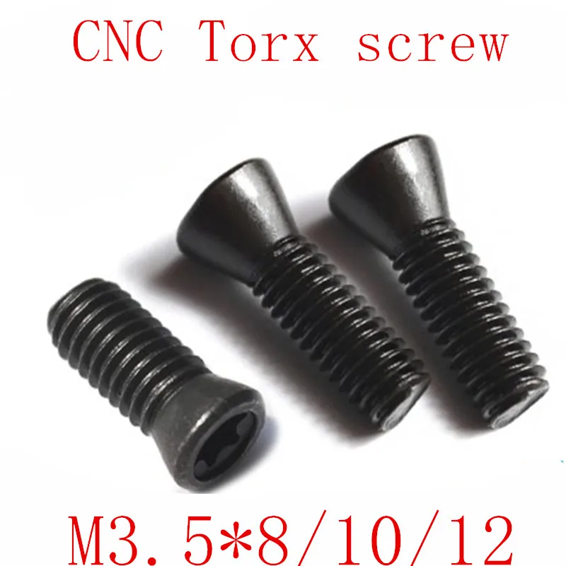 500pcs m3.5*8/10/12 CNC Insert Torx Screw for Replaces Carbide Inserts CNC Lathe Tool
500pcs m3.5*8/10/12 CNC Insert Torx Screw for Replaces Carbide Inserts CNC Lathe Tool