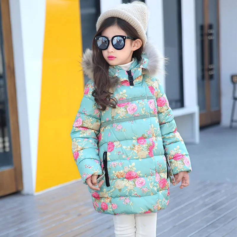 Girls Cotton Flower Jackets Children's 2019 New Large Children Girl Thickening Cotton Coats Outerwear 5-10 Year
Girls Cotton Flower Jackets Children's 2019 New Large Children Girl Thickening Cotton Coats Outerwear 5-10 Year
