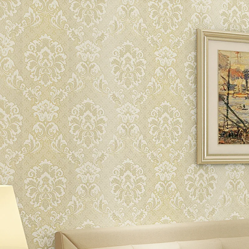 Cheng Shuo wallpaper factory direct 3D three-dimensional non-woven wallpaper AB Damascus European style collocation
Cheng Shuo wallpaper factory direct 3D three-dimensional non-woven wallpaper AB Damascus European style collocation