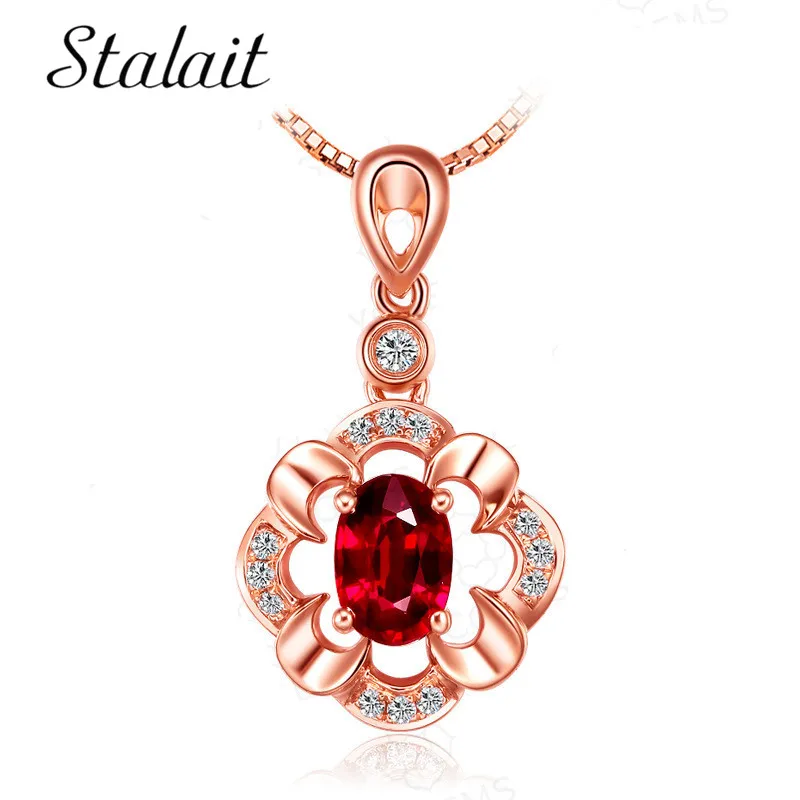 New Arrival Simulated Red Crystal Pendants Necklace Fashion Rose Gold Color Women Bridal Jewelry Allergy Free Mother Day Gift
New Arrival Simulated Red Crystal Pendants Necklace Fashion Rose Gold Color Women Bridal Jewelry Allergy Free Mother Day Gift