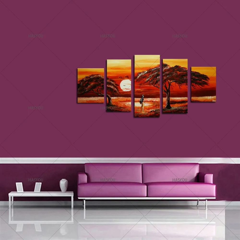 Tree Oil Painting 5pcs On Canvas High Quality Nude Women Africa Country Modern Wall Picture For Living Room Abstract Home Decor
Tree Oil Painting 5pcs On Canvas High Quality Nude Women Africa Country Modern Wall Picture For Living Room Abstract Home Decor