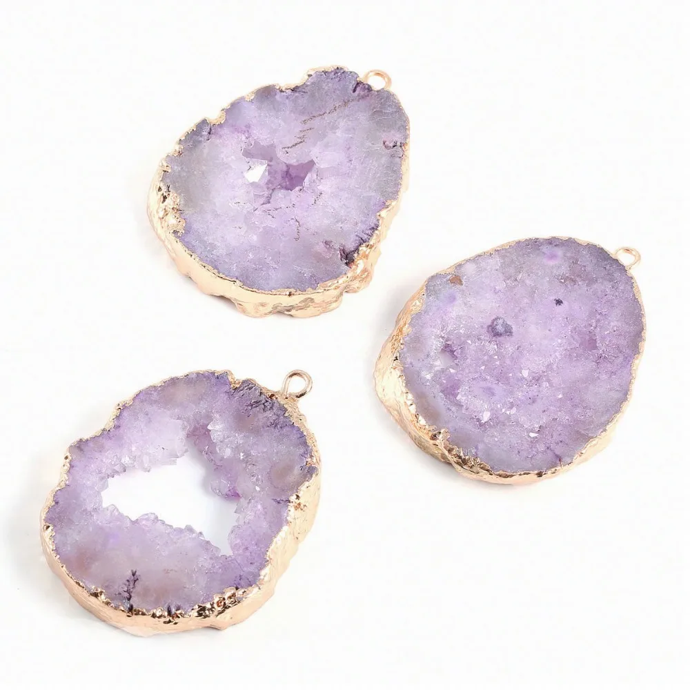 Natural Stone Pendant Amethysts Crystal Necklace Pendants Charms for Jewelry Making DIY Necklaces
Natural Stone Pendant Amethysts Crystal Necklace Pendants Charms for Jewelry Making DIY Necklaces