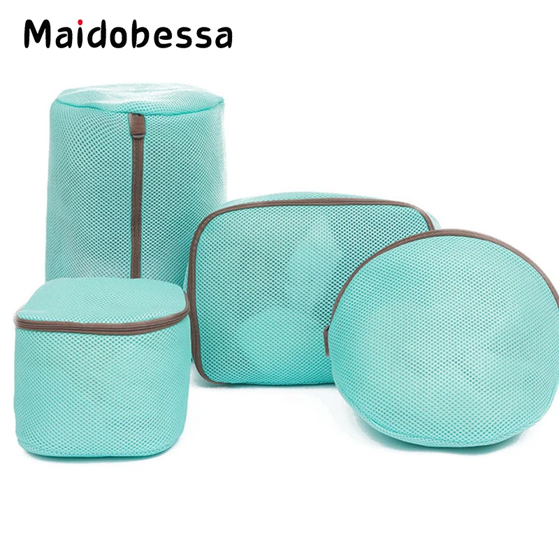 4pcs/set Foldable Classification Laundry Thickening Anti-wrap Washing Care Net Bra Underwear Zipper Laundry Bags Mesh Washes Bag
4pcs/set Foldable Classification Laundry Thickening Anti-wrap Washing Care Net Bra Underwear Zipper Laundry Bags Mesh Washes Bag