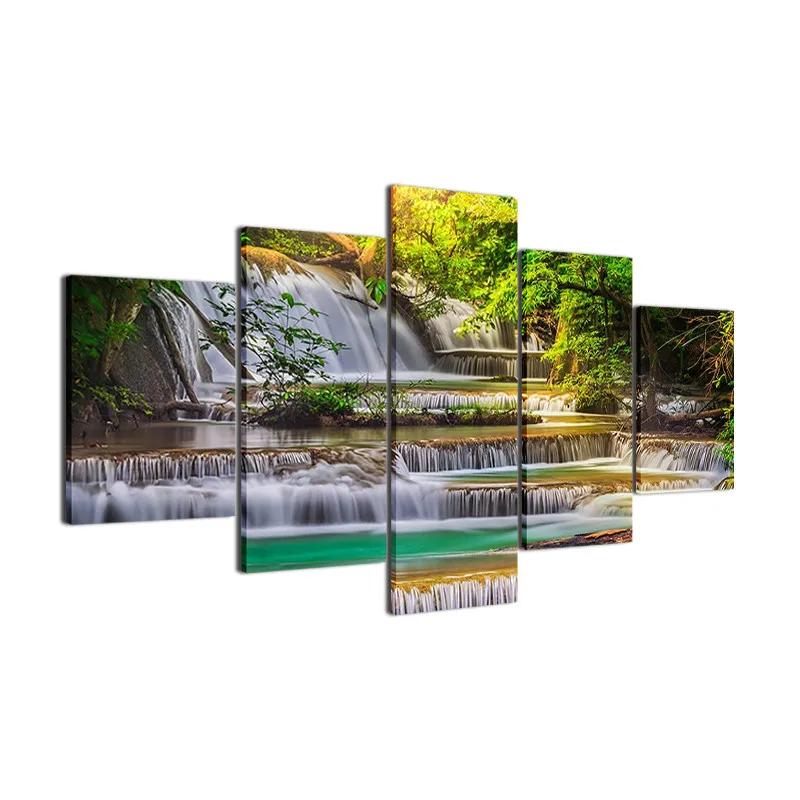 Canvas HD Print 5 Pieces Beautiful Waterfall Picture For Modern Decorative Bedroom Living Room Home Unique Wall Art Decor
Canvas HD Print 5 Pieces Beautiful Waterfall Picture For Modern Decorative Bedroom Living Room Home Unique Wall Art Decor