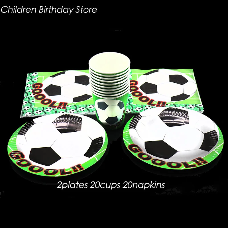 60pcs/lot Football party tableware sets Football theme disposable plates cups napkins Football party decorations
60pcs/lot Football party tableware sets Football theme disposable plates cups napkins Football party decorations
