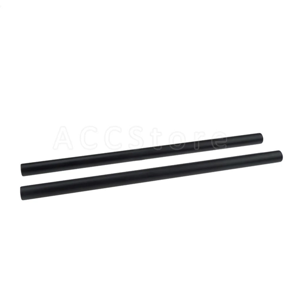 2PCS Aluminum Alloy M12 15mm Rods 30cm / 11.8inch Long for DSLR Camera Rig 15mm Black Rods System Camera Rail Rods - 204
2PCS Aluminum Alloy M12 15mm Rods 30cm / 11.8inch Long for DSLR Camera Rig 15mm Black Rods System Camera Rail Rods - 204