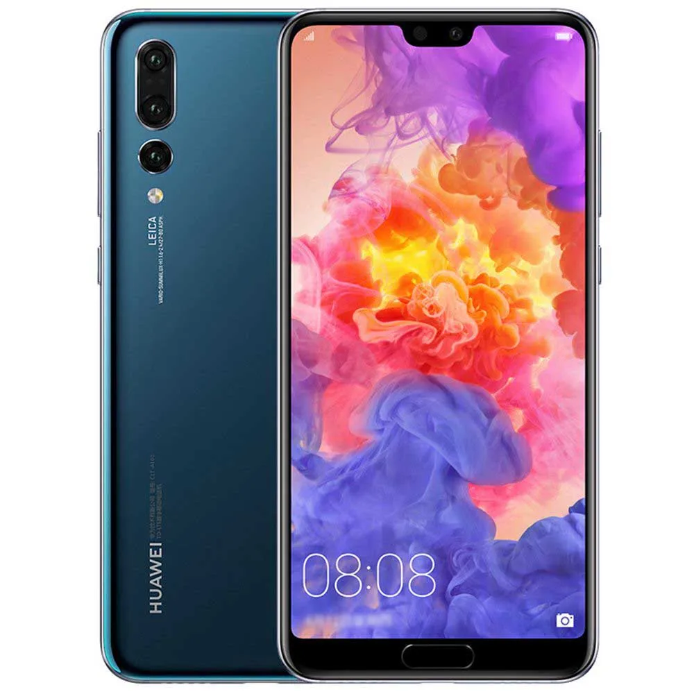 Оригинальный HUAWEI P20 Pro мобильный телефон 6 1 "полный экран ГБ 256 Kirin 970 40MP + 20MP 8MP 3