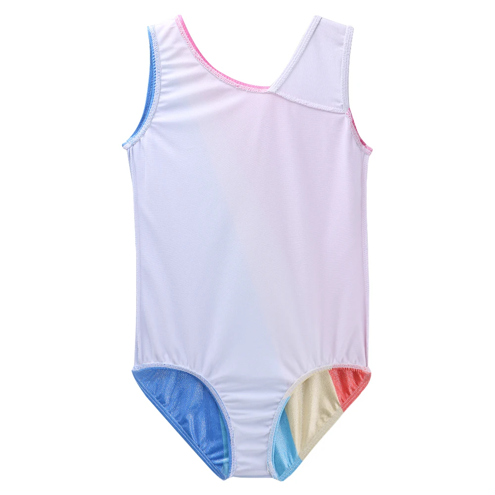 BAOHULU Ballet Leotard Children Shiny Rainbow Fabric Sleeveless Gymnastics Leotards for Girls Ballet Dance Training Bodysuits
BAOHULU Ballet Leotard Children Shiny Rainbow Fabric Sleeveless Gymnastics Leotards for Girls Ballet Dance Training Bodysuits