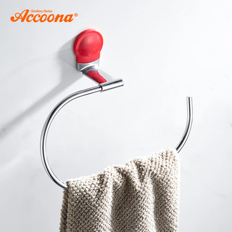 Accoona Towel Ring Round Shape Wall Mounted Washcloth Holder Hanger Zinc Alloy Bathroom Accessories Chrome Bath Towel Bar A11808
Accoona Towel Ring Round Shape Wall Mounted Washcloth Holder Hanger Zinc Alloy Bathroom Accessories Chrome Bath Towel Bar A11808