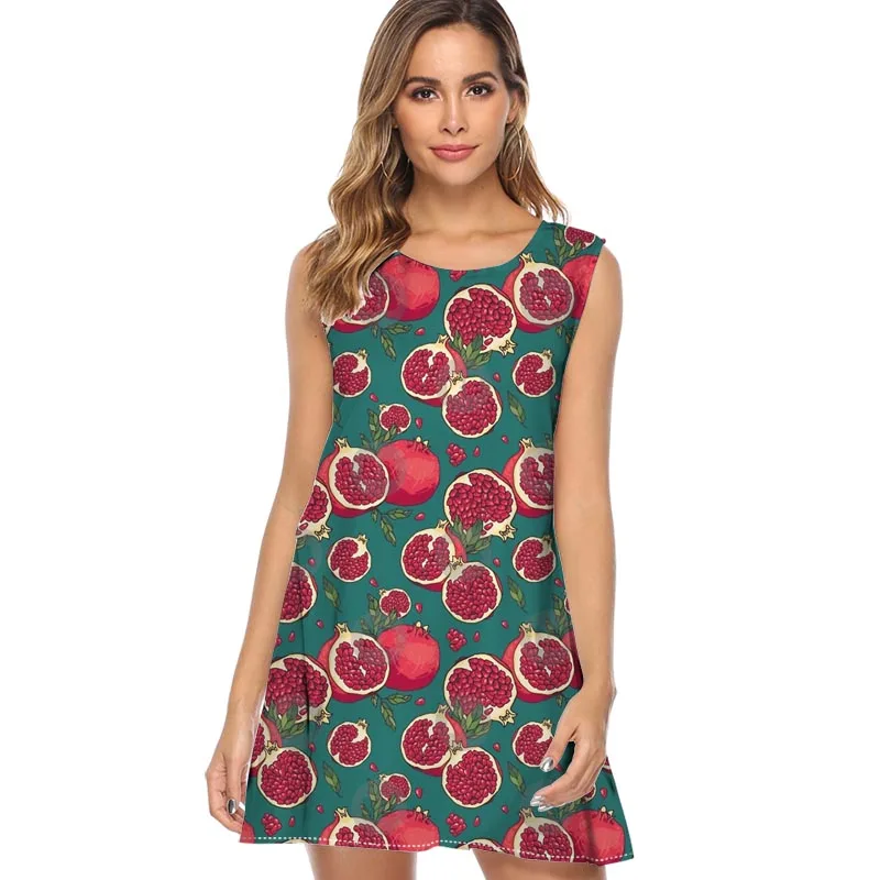 New 2019 Women Dress Funny Graffiti Print Casual Loose Summer Vintage Dress Sleeveless Round neck Mini Chiffon Boho Dresses
New 2019 Women Dress Funny Graffiti Print Casual Loose Summer Vintage Dress Sleeveless Round neck Mini Chiffon Boho Dresses