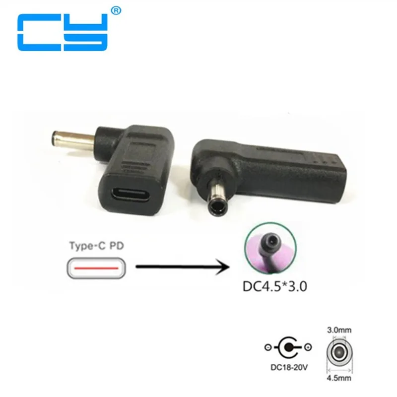 USB 3,1 Тип C USB-C переменного тока в постоянный 18 v-20 V 4,5 3,0 мм Мощность штекер PD эмулятор триггер зарядный кабель для Dell XPS13 ноутбук адаптер переменного тока
USB 3,1 Тип C USB-C переменного тока в постоянный 18 v-20 V 4,5 3,0 мм Мощность штекер PD эмулятор триггер зарядный кабель для Dell XPS13 ноутбук адаптер переменного тока