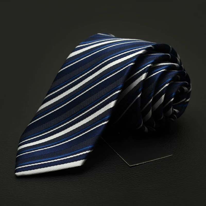 Галстук мужской темно-синий в полоску, 7 см, Дизайнерский Модный брендовый галстук, деловой галстук для костюма, мужские галстуки, новинка 2019 
Галстук мужской темно-синий в полоску, 7 см, Дизайнерский Модный брендовый галстук, деловой галстук для костюма, мужские галстуки, новинка 2019