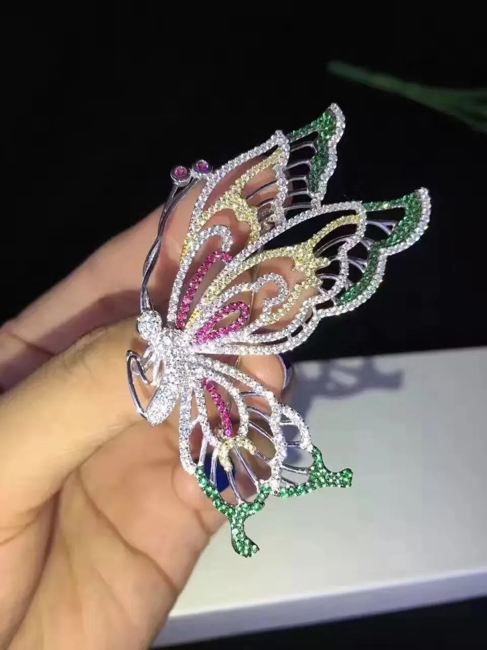 925 sterling silver butterfly brooch pins multi color fine women jewelry free shipping
925 sterling silver butterfly brooch pins multi color fine women jewelry free shipping