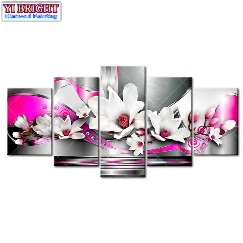 5D Diy Round Diamond embroidery Gardenia 2 kind 5pcs Multi-picture Combination diamond painting Cross Stitch Rhinestone decor
5D Diy Round Diamond embroidery Gardenia 2 kind 5pcs Multi-picture Combination diamond painting Cross Stitch Rhinestone decor