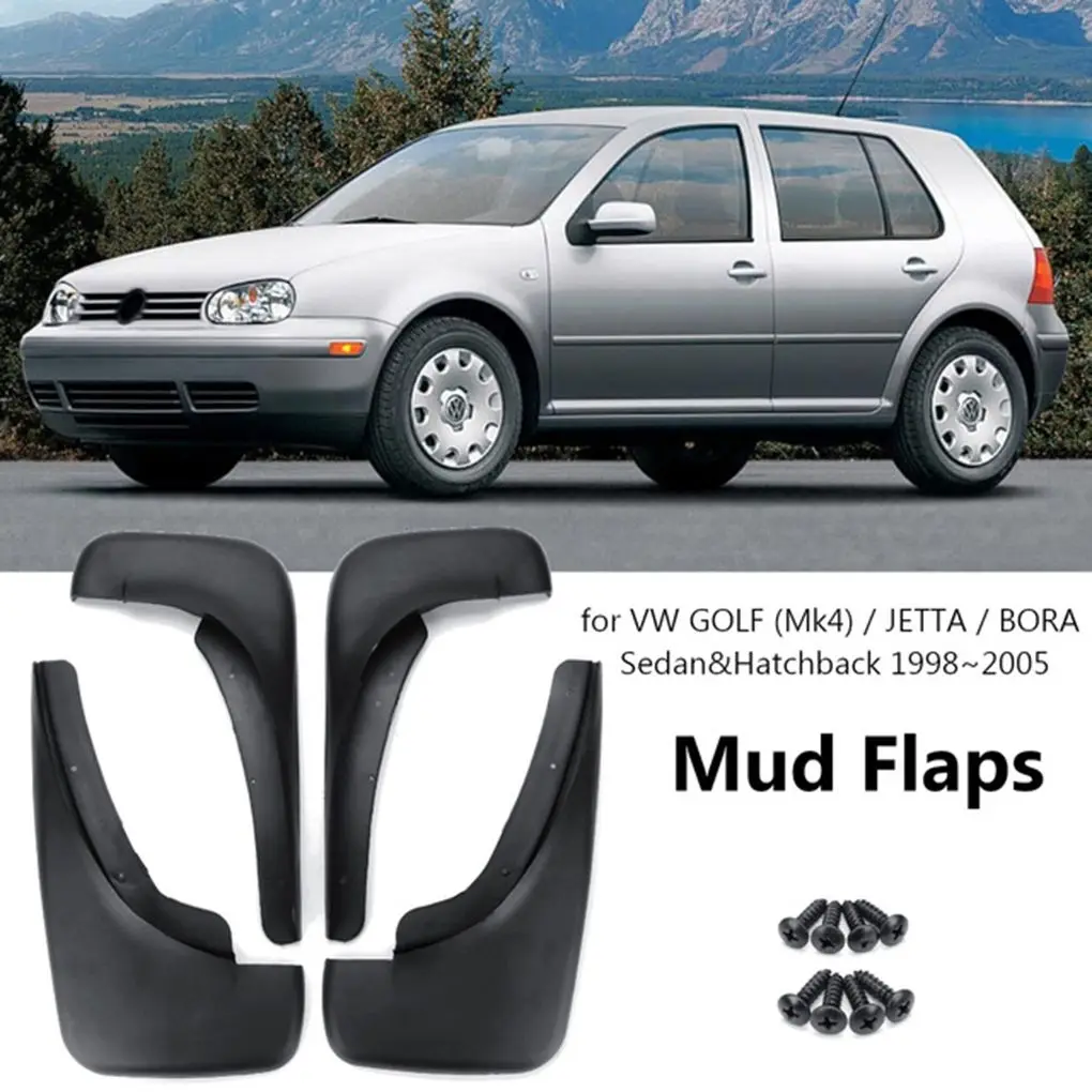 Replacement For Golf Mk4 Bora 1998-2005 Car Front Rear Mud Flaps Splash Guards Fender Mudguard Set
Replacement For Golf Mk4 Bora 1998-2005 Car Front Rear Mud Flaps Splash Guards Fender Mudguard Set