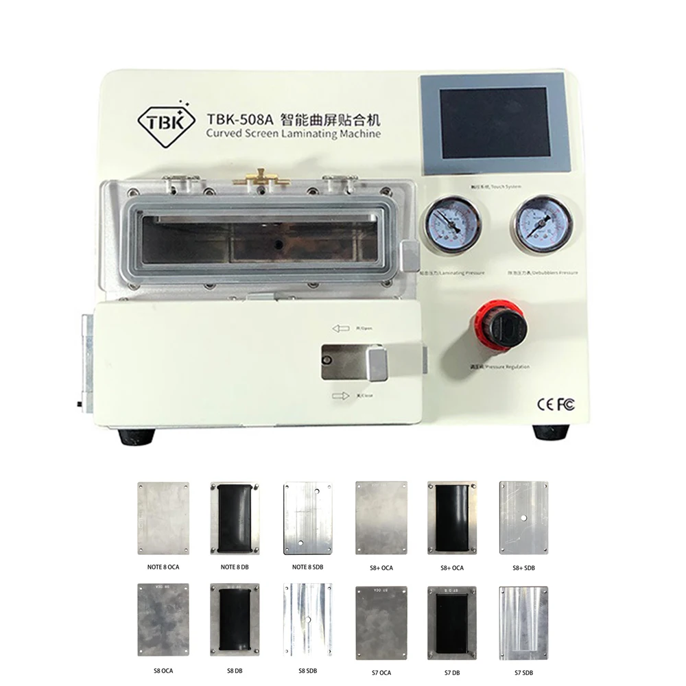 TBK-508A Curved LCD Screen Defoaming Machine Vacuum laminating Machine OCA Repair Bubble Remover For Sumsung iPhone S7 S8 S8+
TBK-508A Curved LCD Screen Defoaming Machine Vacuum laminating Machine OCA Repair Bubble Remover For Sumsung iPhone S7 S8 S8+