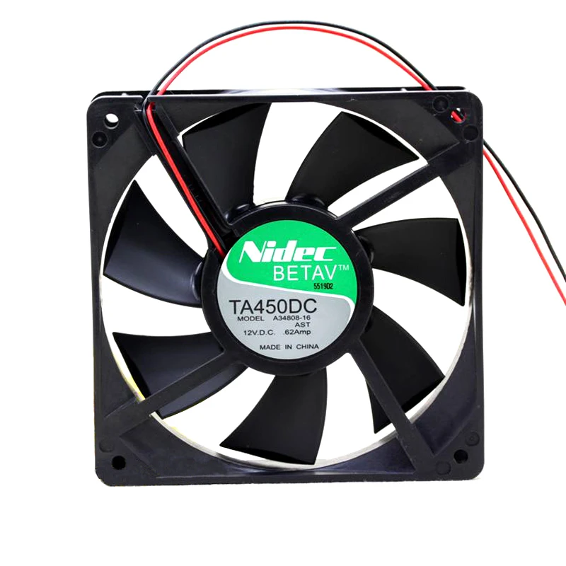Оптом и продажи, оригинальные Nidec TA450DC A34808-16 DC 12V 0.62A (12 см); 120*120*25 2 линии шасси инвертор Сервер вентилятор охлаждения
Оптом и продажи, оригинальные Nidec TA450DC A34808-16 DC 12V 0.62A (12 см); 120*120*25 2 линии шасси инвертор Сервер вентилятор охлаждения