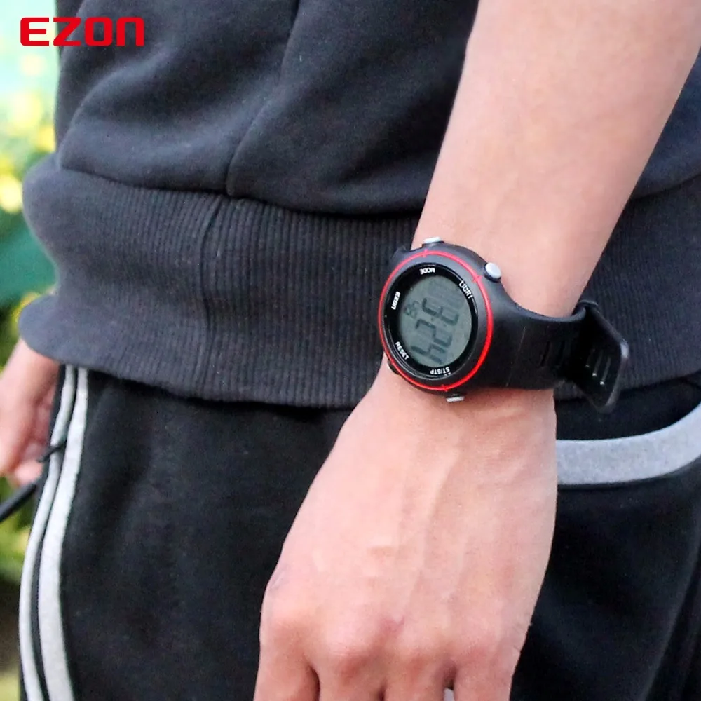 EZON New Men Women Sports Wristwatch Digital Heart Rate Monitor Outdoor Running Watch Alarm Chronograph with Chest Strap T037
EZON New Men Women Sports Wristwatch Digital Heart Rate Monitor Outdoor Running Watch Alarm Chronograph with Chest Strap T037