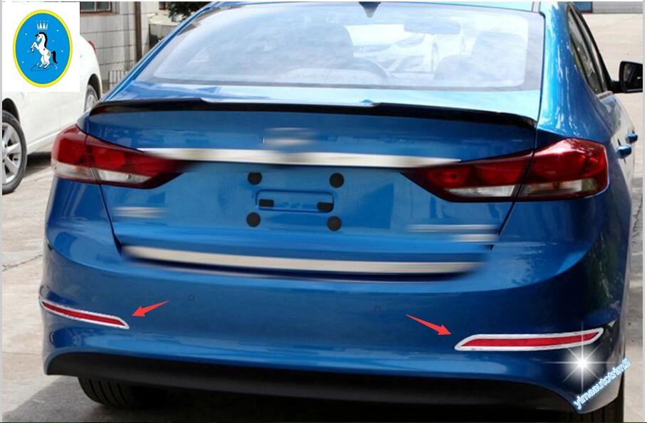 For Hyundai Elantra Sedan 2016 2017 ABS Rear Fog Light Lamp Molding Cover Trim 2 Pcs / Set
For Hyundai Elantra Sedan 2016 2017 ABS Rear Fog Light Lamp Molding Cover Trim 2 Pcs / Set