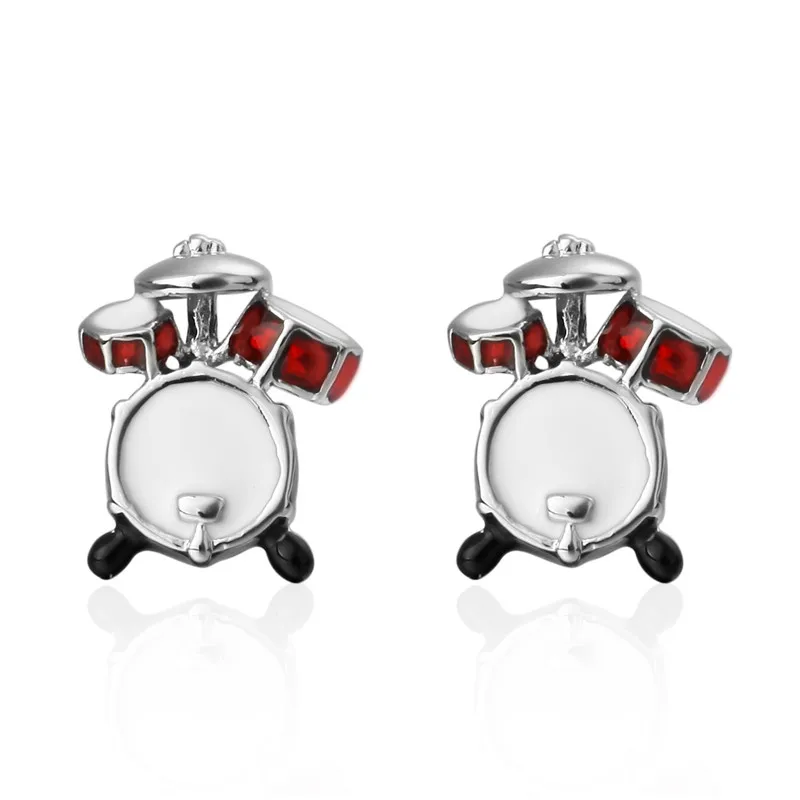 HYX Jewelry suqare Red drum Enamel Brand Cuff Buttons French Shirt Cufflinks For Mens Fashion Cuff Links
HYX Jewelry suqare Red drum Enamel Brand Cuff Buttons French Shirt Cufflinks For Mens Fashion Cuff Links