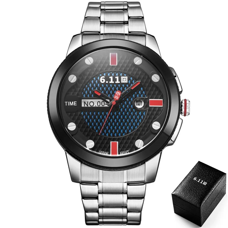 6.11 Mens 2019 New Fashion Solar-powered Watch Full Steel Clock Army Military Outdoor Quartz Wrist Watch Men Sport Watch NO.004
6.11 Mens 2019 New Fashion Solar-powered Watch Full Steel Clock Army Military Outdoor Quartz Wrist Watch Men Sport Watch NO.004