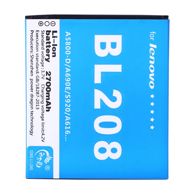 50PCS/BL208 2700mAh Battery For Lenovo S920 Cell Phone BL-208 Batterie Batterij Bateria
50PCS/BL208 2700mAh Battery For Lenovo S920 Cell Phone BL-208 Batterie Batterij Bateria