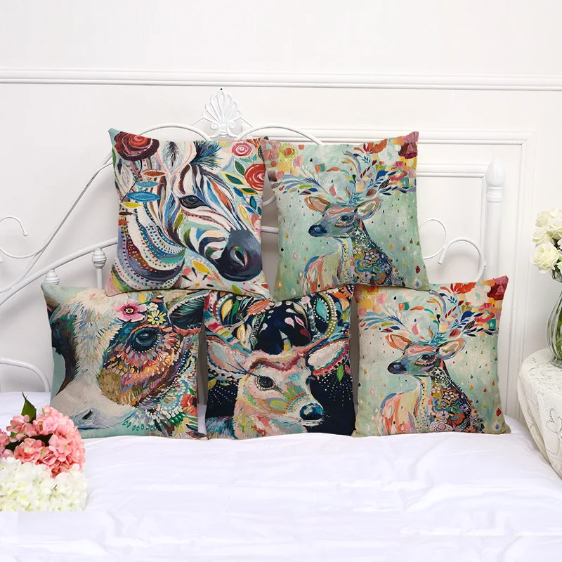 Abstract Watercolor Zebra Owl Elephant Print Decorative Pillowcase Cushion Covers Sofa Chair Home Decor
Abstract Watercolor Zebra Owl Elephant Print Decorative Pillowcase Cushion Covers Sofa Chair Home Decor
