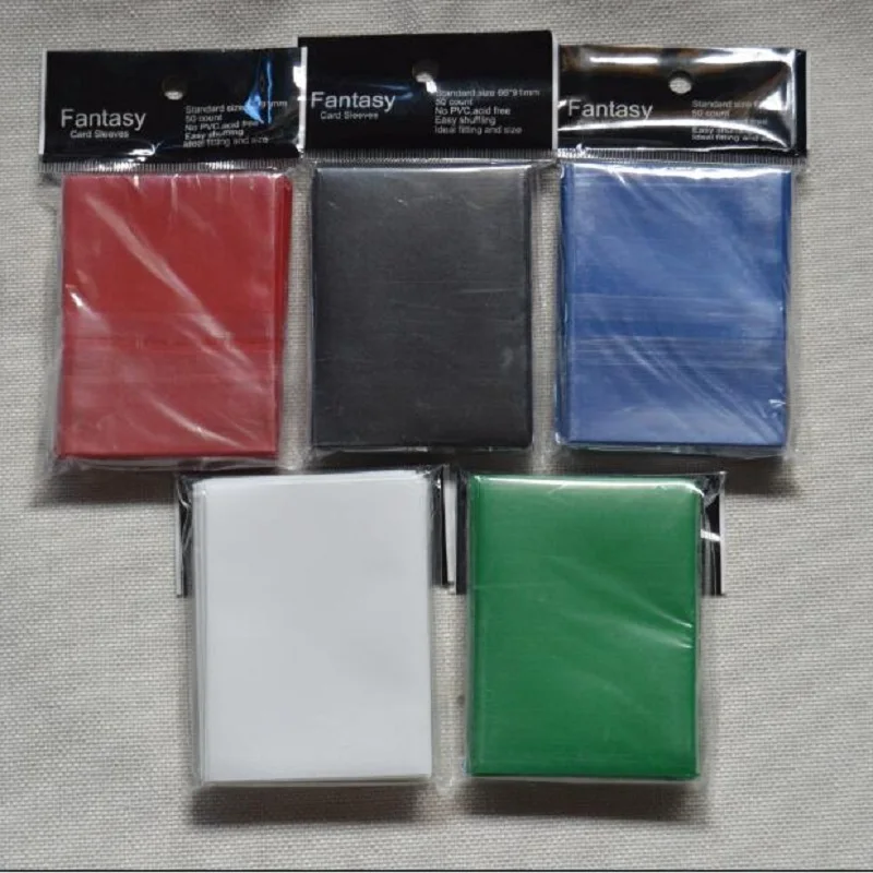 1000 шт. матовые Защитные чехлы для карт 66x91 мм|game card sleeve|card sleevescard sleeves color |
